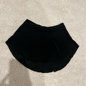 Black Bullet Pointe Dance Ballet Skirt